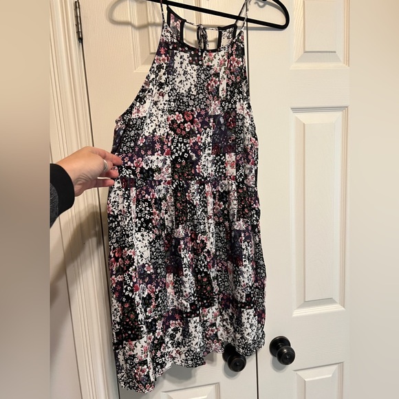 Cute Floral Patchwork Dress - Picture 2 of 6